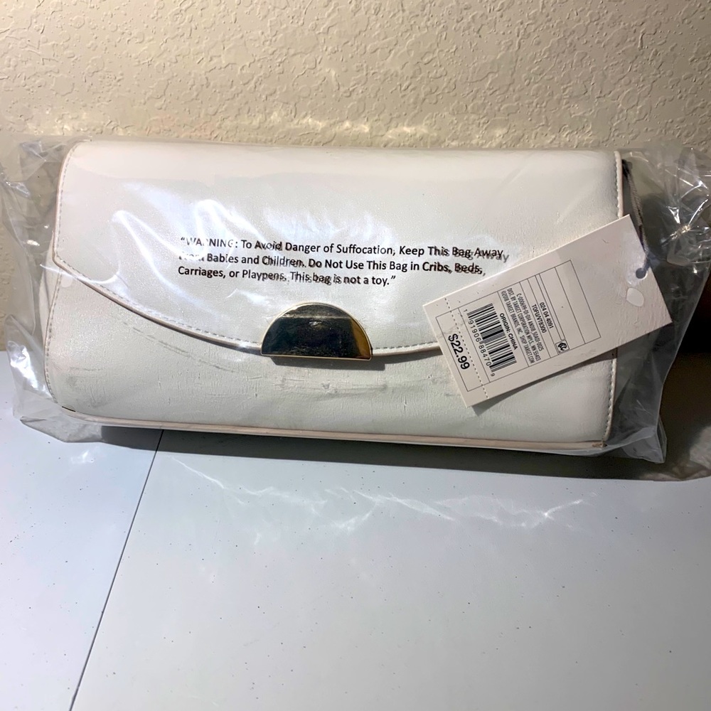 White purse